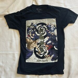 Jujutsu Kaisen Crunchyroll Unisex Short Sleeve T-Shirt Black Multi Size Small